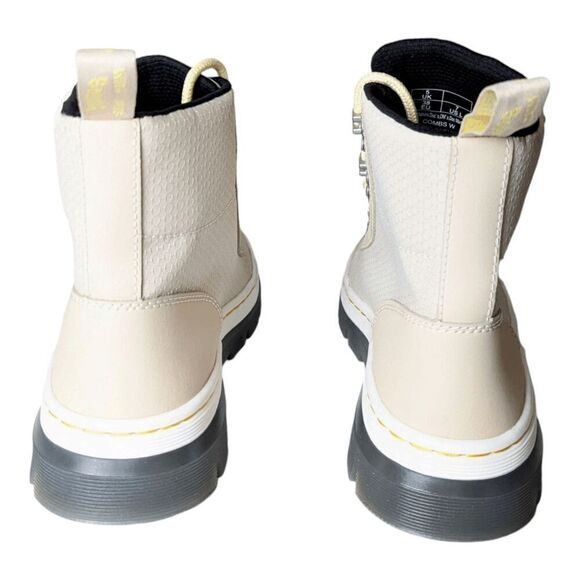 NWOB DR. MARTENS Combs 'Parchment Beige' Boot Size 7 - Picture 5 of 7